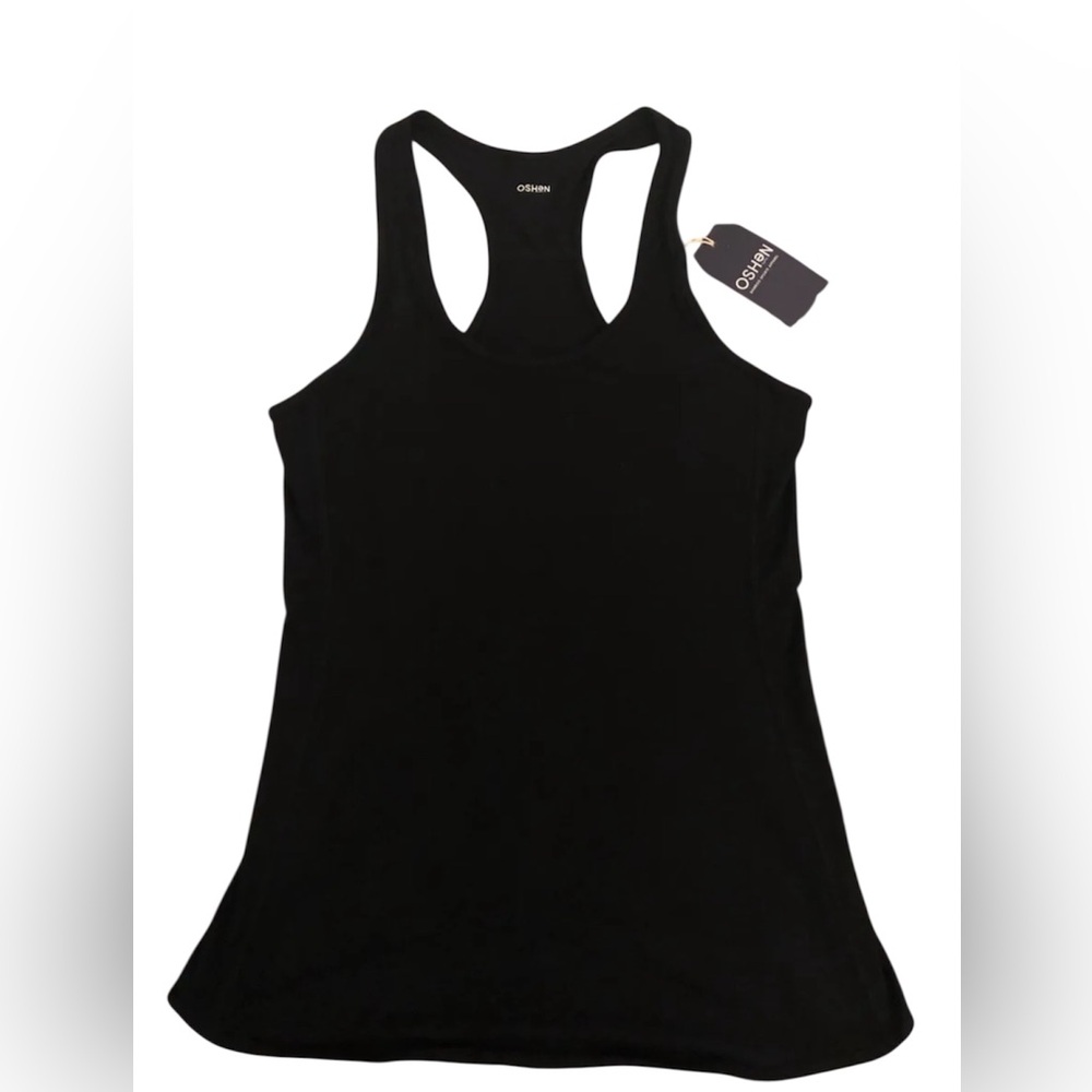 Oshen Active Racerback Tank Top Workout
Bamboo Black Medium
